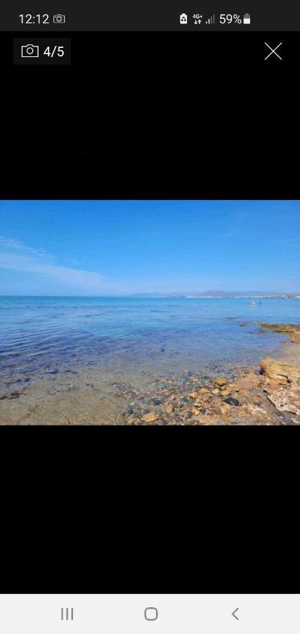 Apartamento En Primera Linea De Mar. Murcia Dış mekan fotoğraf