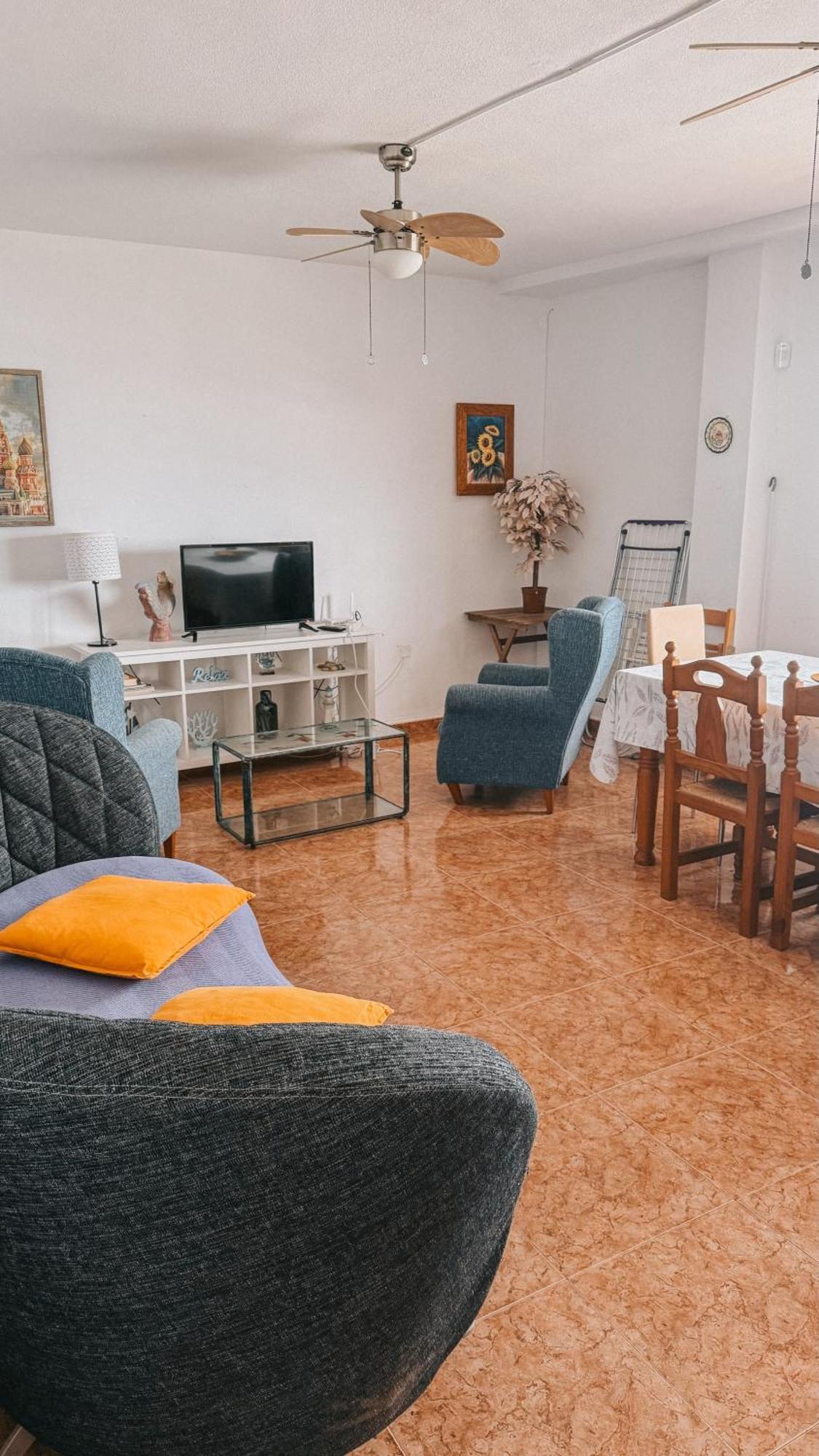 Apartamento En Primera Linea De Mar. Murcia Dış mekan fotoğraf